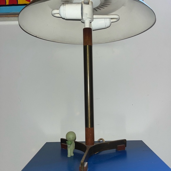 Vintage Silver Table Lamp - Picture 6 of 8